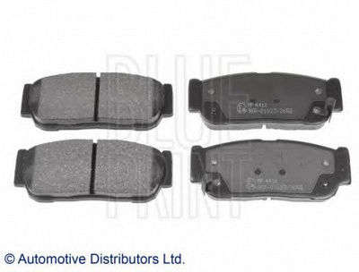BLUE PRINT adg042111 -  Комплект тормозных колодок, дисковый тормоз